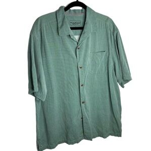 Tommy Bahama 100% Silk Camp Shirt XL